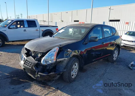 2009 Nissan Rogue S из США, поврежденный, VIN JN8AS58V89W186736